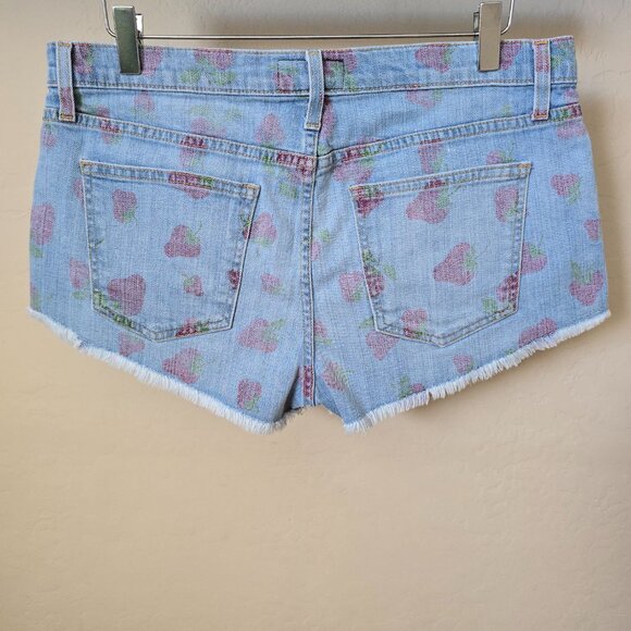 Current/Elliott The Gam Short in Vintage Strawberries - Picture 7 of 15